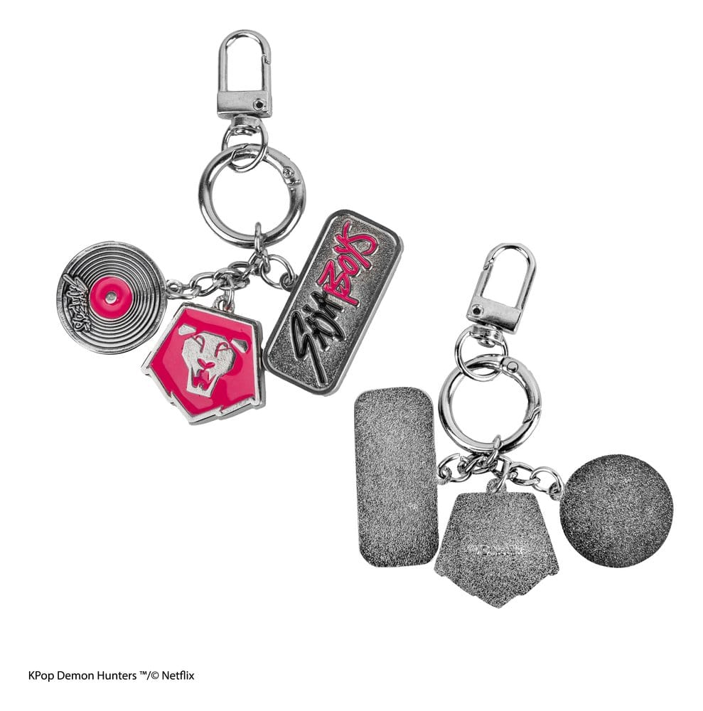 KPop Demon Hunters Charm-Schlüsselanhänger Saja Boys