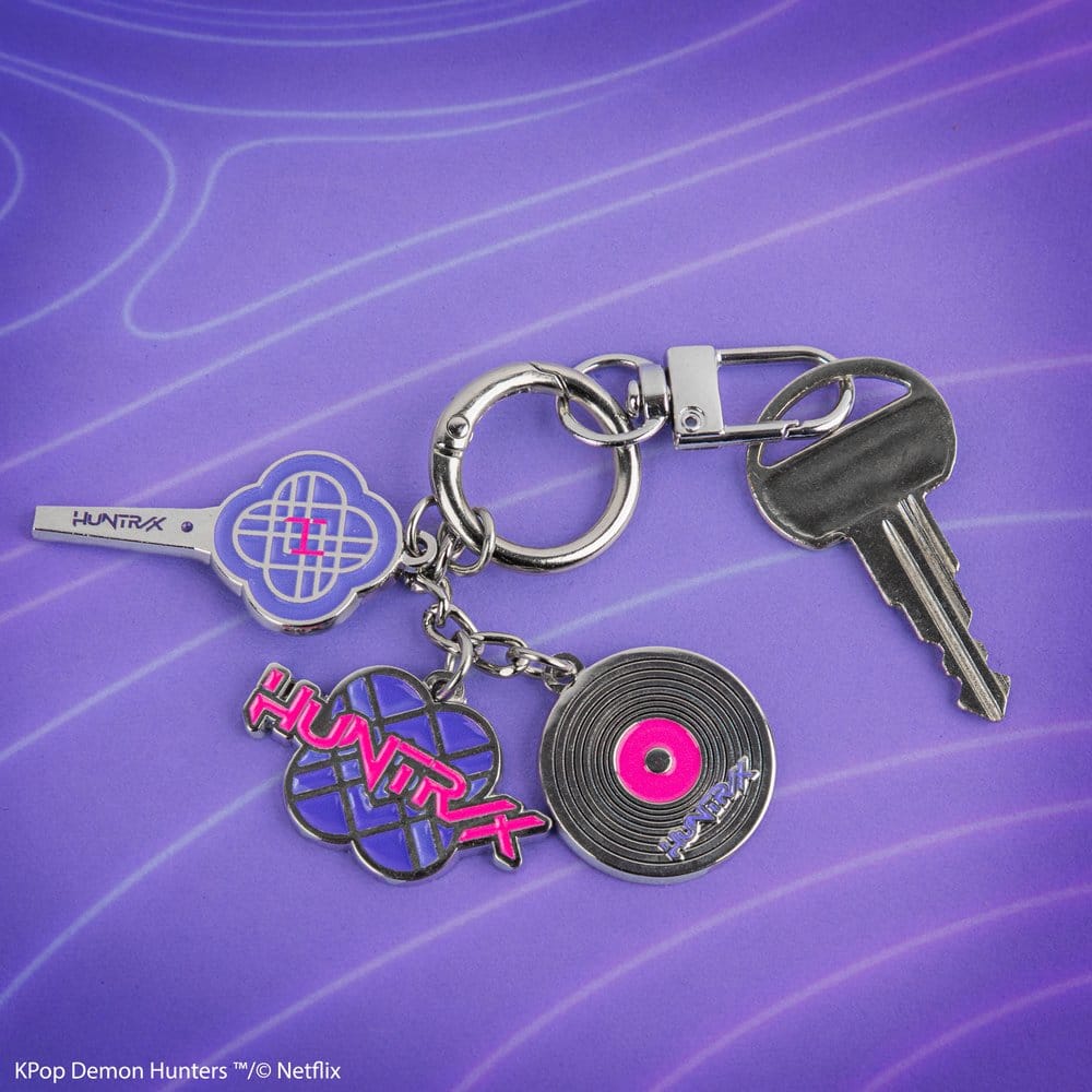 KPop Demon Hunters Charm-Schlüsselanhänger HUNTR/X