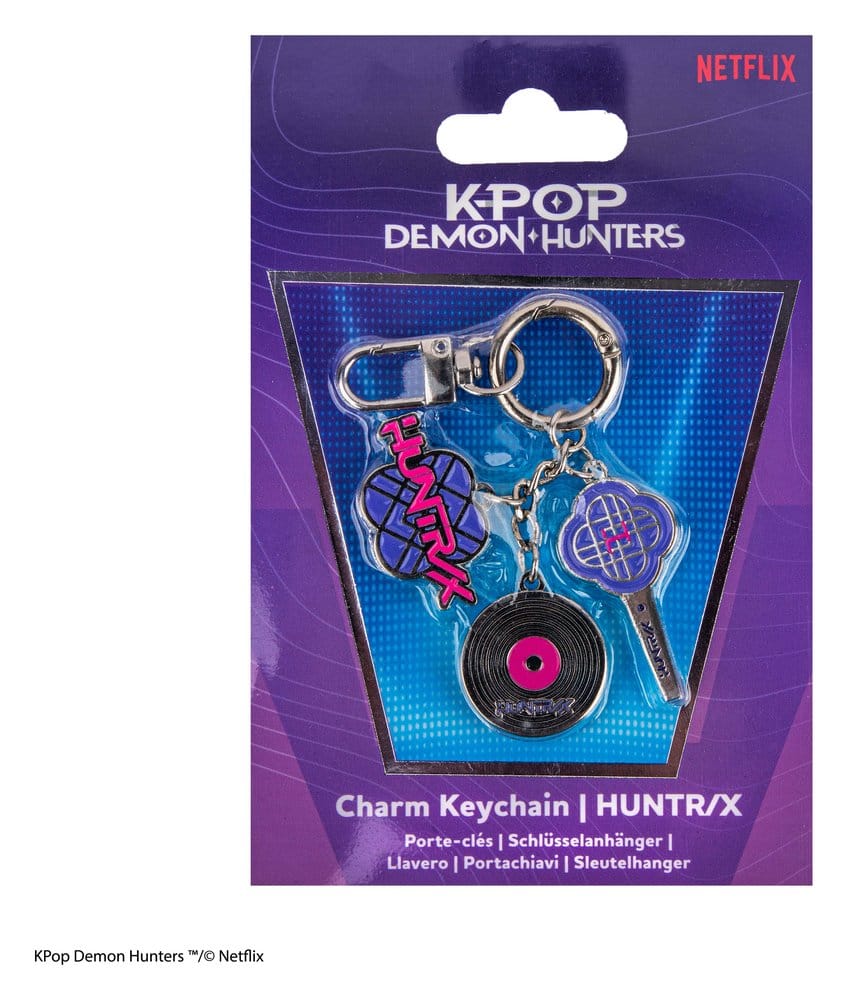 KPop Demon Hunters Charm-Schlüsselanhänger HUNTR/X