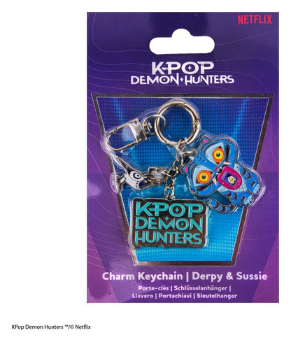 KPop Demon Hunters Charm-Schlüsselanhänger Derpy & Sussie