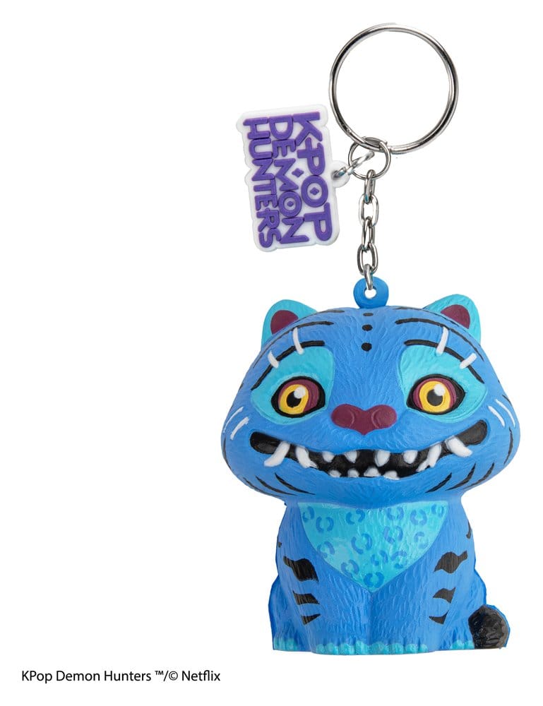 KPop Demon Hunters Squishy Schlüsselanhänger Derpy Tiger