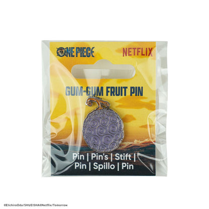 One Piece Ansteck-Pin Gum-Gum Fruit