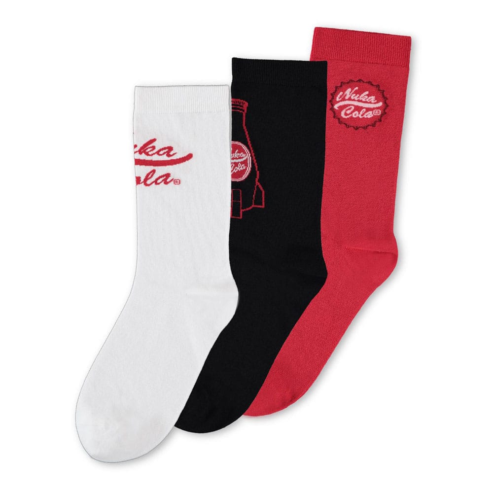 Fallout Socken 3er-Pack Nuka Cola 43-46