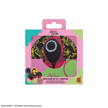 Squid Game Untersetzer 4er-Pack