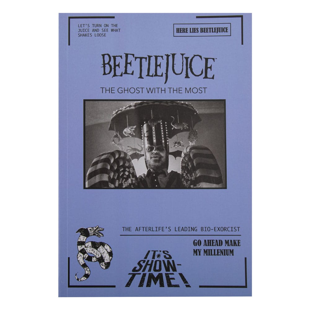 Beetlejuice Notizbuch It's Show Time