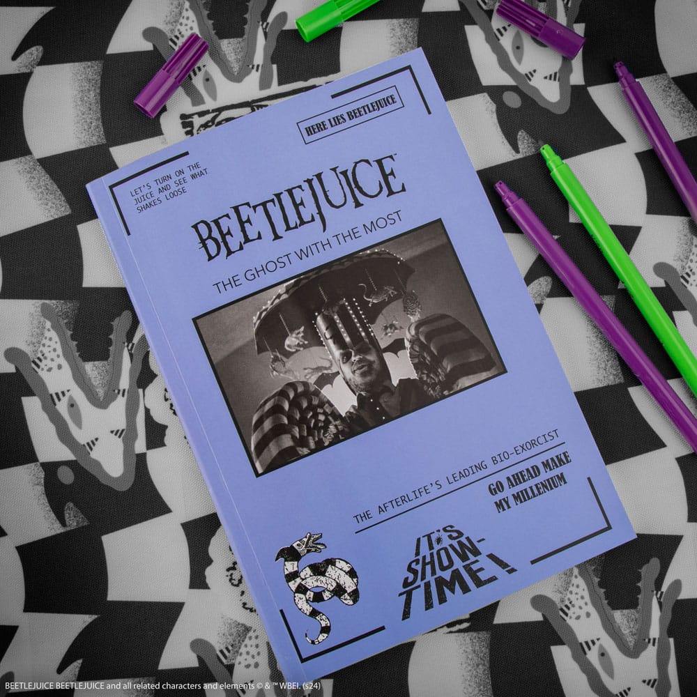 Beetlejuice Notizbuch It's Show Time