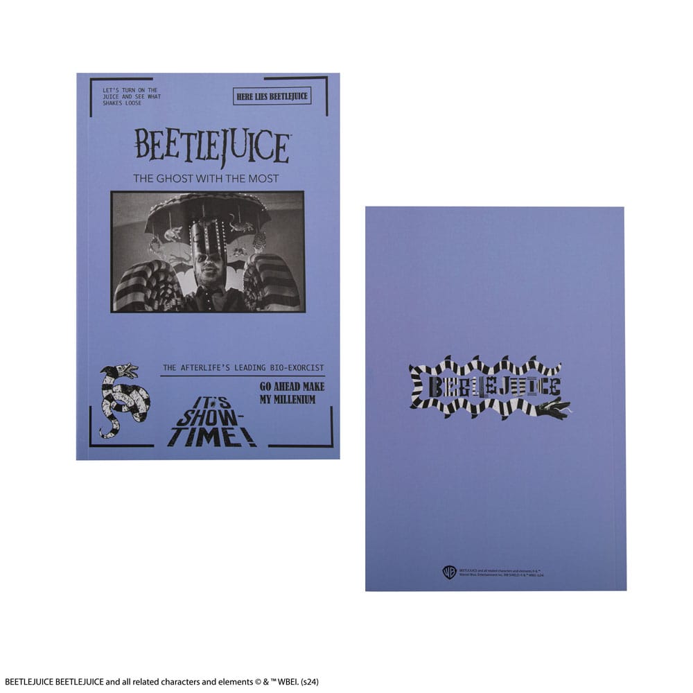 Beetlejuice Notizbuch It's Show Time