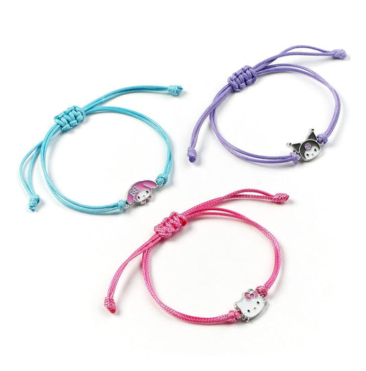 Sanrio Armbänder 3er-Pack Hello Kitty, Kuromi und My Melody