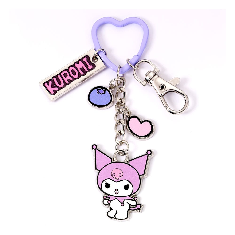 Hello Kitty Schlüsselanhänger mit Kuromi Anhänger 15 cm