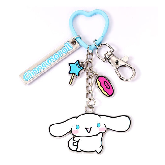 Hello Kitty Schlüsselanhänger mit Cinnamoroll Anhänger 15 cm