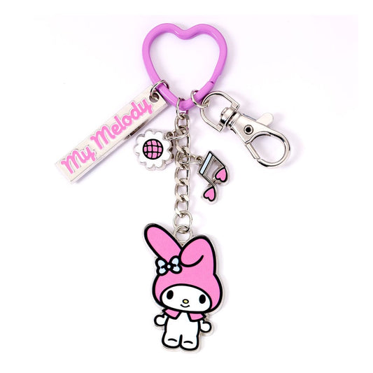 Hello Kitty Schlüsselanhänger mit My Melody Anhänger 15 cm
