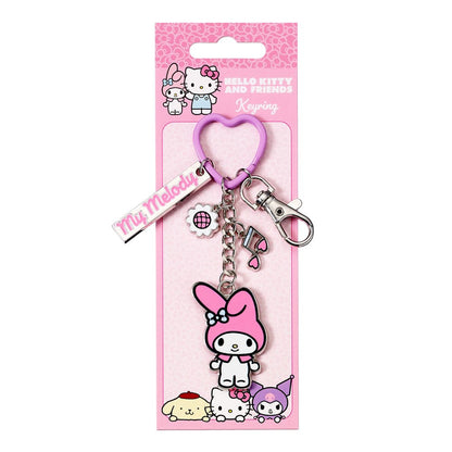 Hello Kitty Schlüsselanhänger mit My Melody Anhänger 15 cm