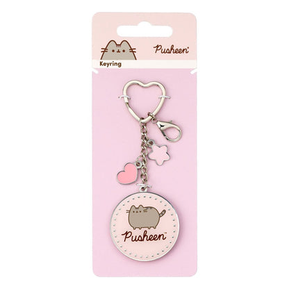 Pusheen Schlüsselanhänger Pink Name