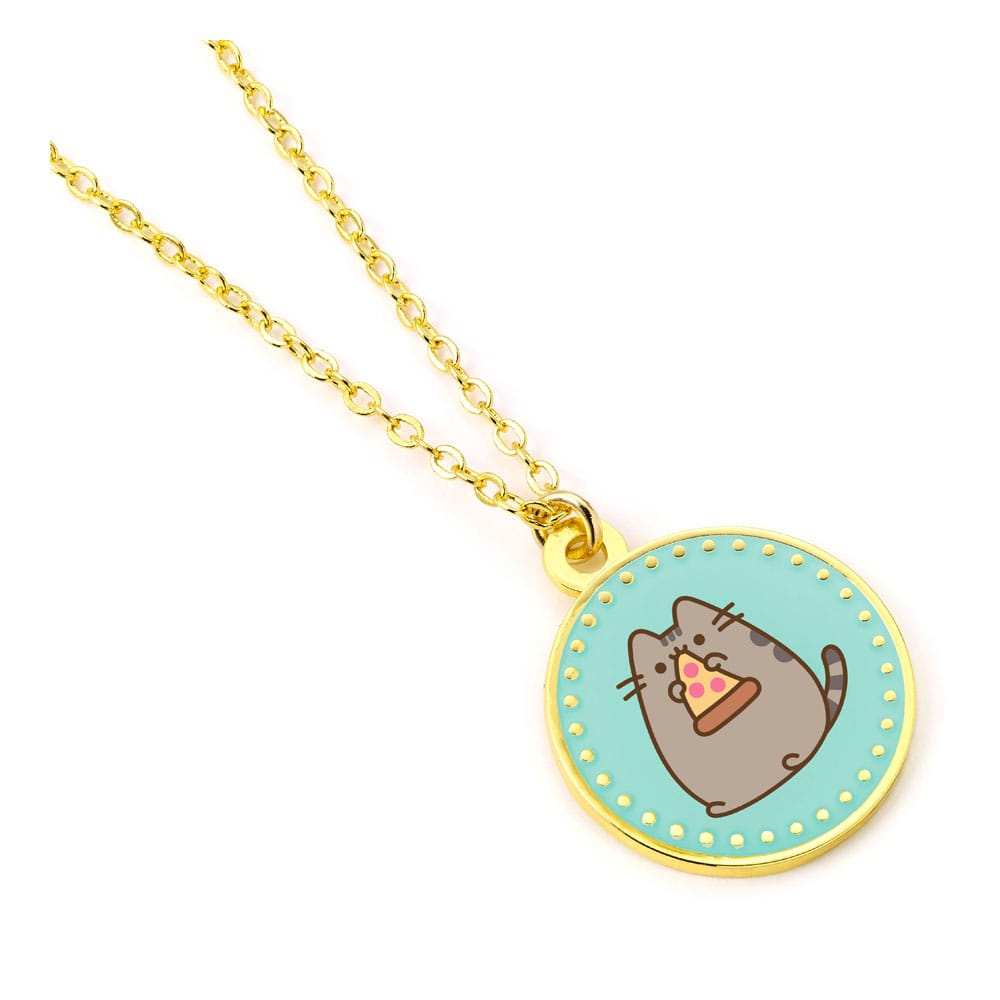 Pusheen Halskette & Anhänger Blue Pizza