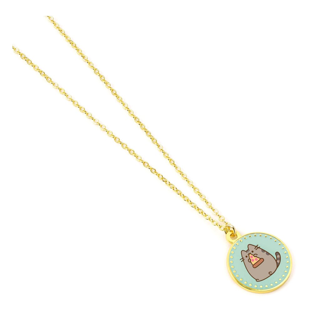 Pusheen Halskette & Anhänger Blue Pizza