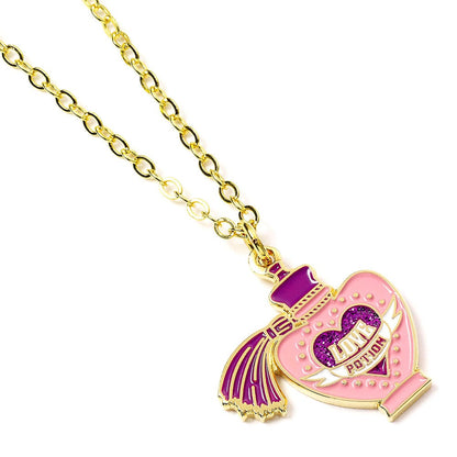 Harry Potter Halskette & Anhänger Love Potion (Vergoldet)