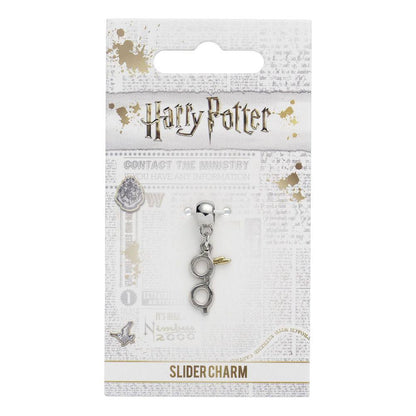Harry Potter Anhänger Blitz mit Brille (versilbert)