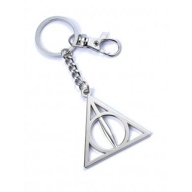 Harry Potter Schlüsselanhänger Deathly Hallows (versilbert)