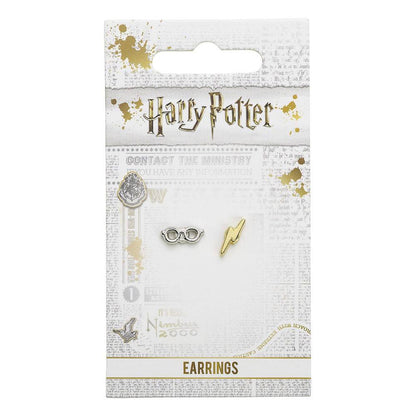 Harry Potter Ohrringe Blitz & Brille