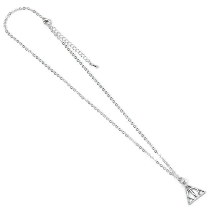 Harry Potter Halskette & Anhänger Deathly Hallows (versilbert)