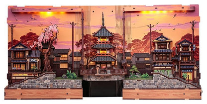 Book Nook Twilight Sakura Path 23 x 12 cm