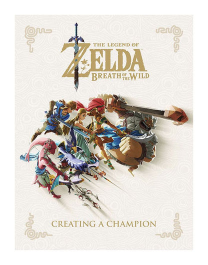 Legend of Zelda Breath of the Wild Artbook Creating A Champion *Englische Version*