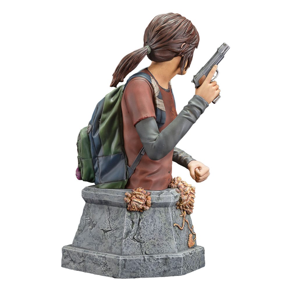 The Last of Us Büste Ellie with Handgun Bust 19 cm