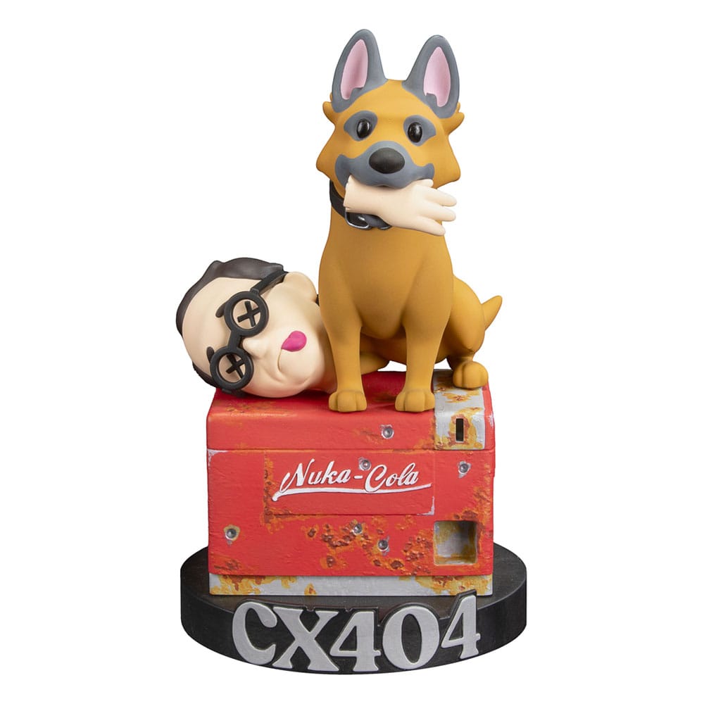 Fallout Vinyl Figur CX404 & Wilzig (Head) Stylized 20 cm