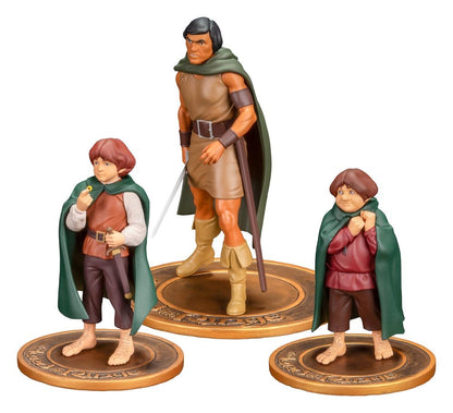 Der Herr der Ringe Animated Film PVC Figuren 3er-Pack Frodo, Aragorn, and Samwise