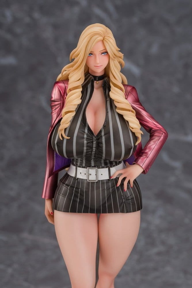 Gal Ane Shachou to Harem Office PVC Figur 1/7 Nishigori Ai (Red Suit Ver.) 26 cm