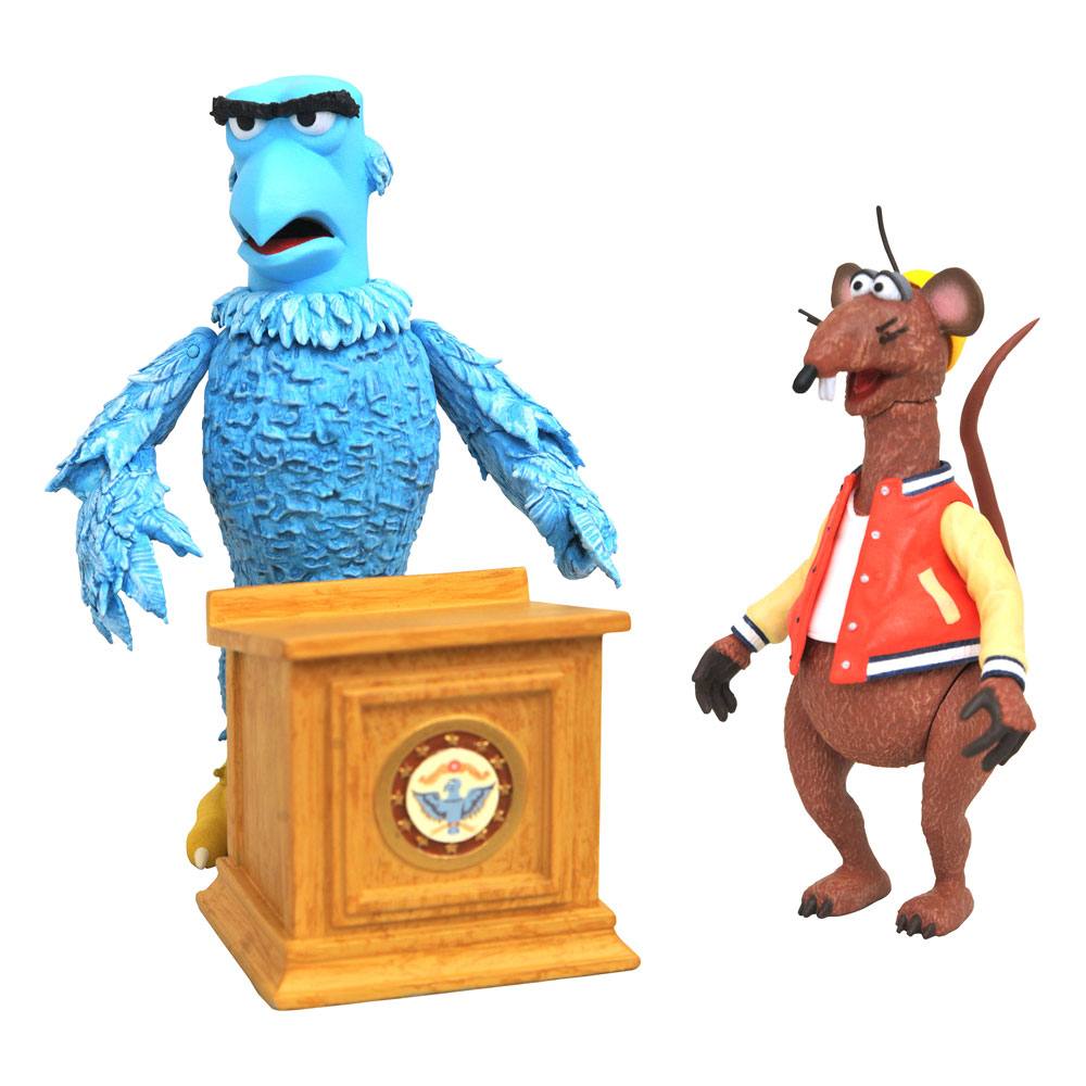 Die Muppets Select Actionfiguren Doppelpack Sam the Eagle & Rizzo the Rat 13 cm