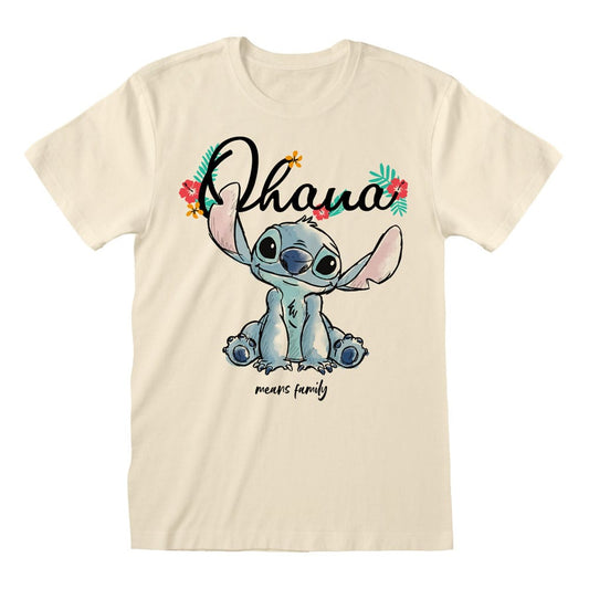 Lilo & Stitch T-Shirt Ohana Means Family  Größe S