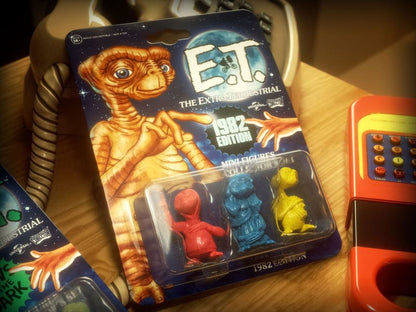 E.T. Der Außerirdische Collector's Set Minifiguren 3er-Pack 1982 Edition 5 cm