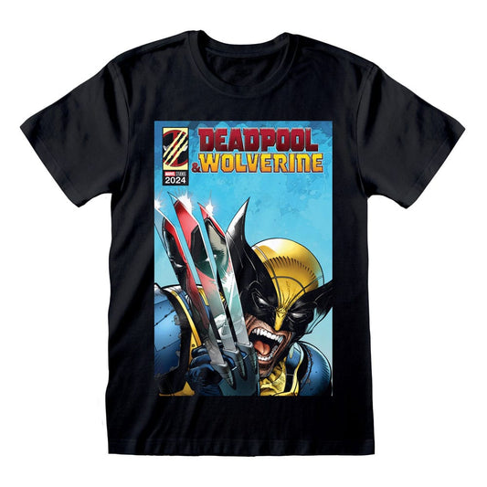 Deadpool T-Shirt Wolverine Reflection   Größe XL
