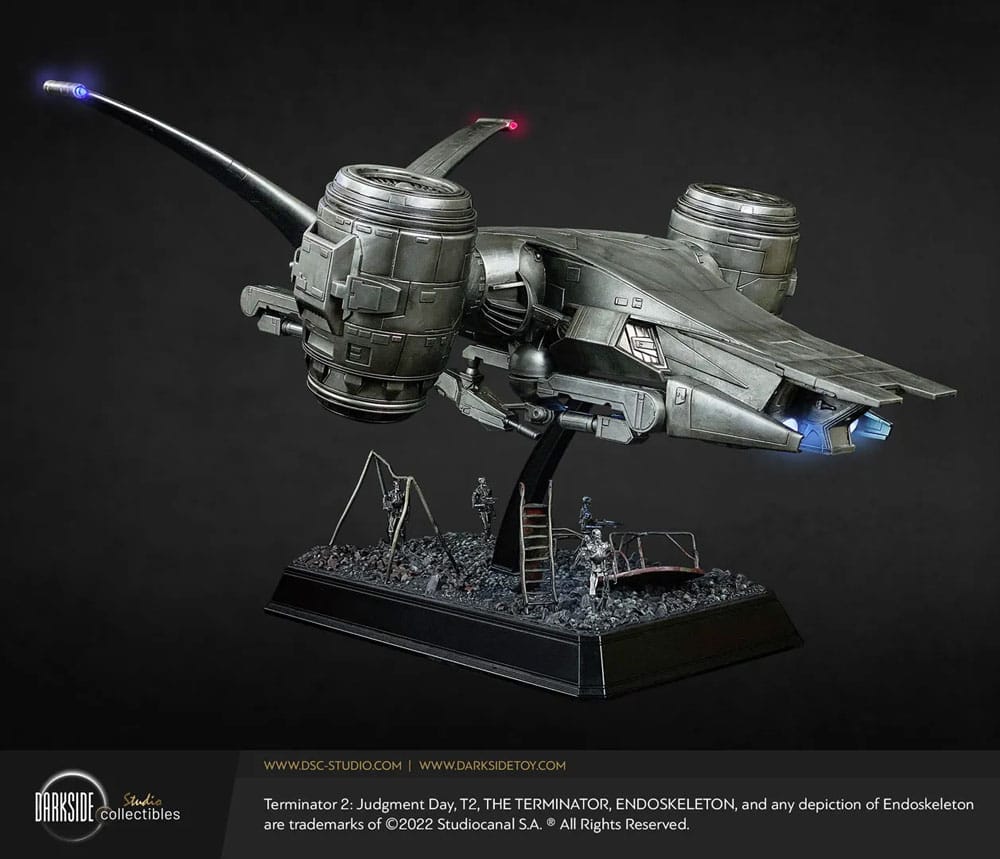 Terminator 2 Judgment Day Replik Aerial Hunter Killer 30th Anniversary Edition 60 cm