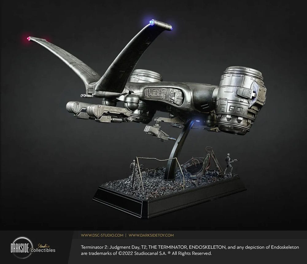 Terminator 2 Judgment Day Replik Aerial Hunter Killer 30th Anniversary Edition 60 cm