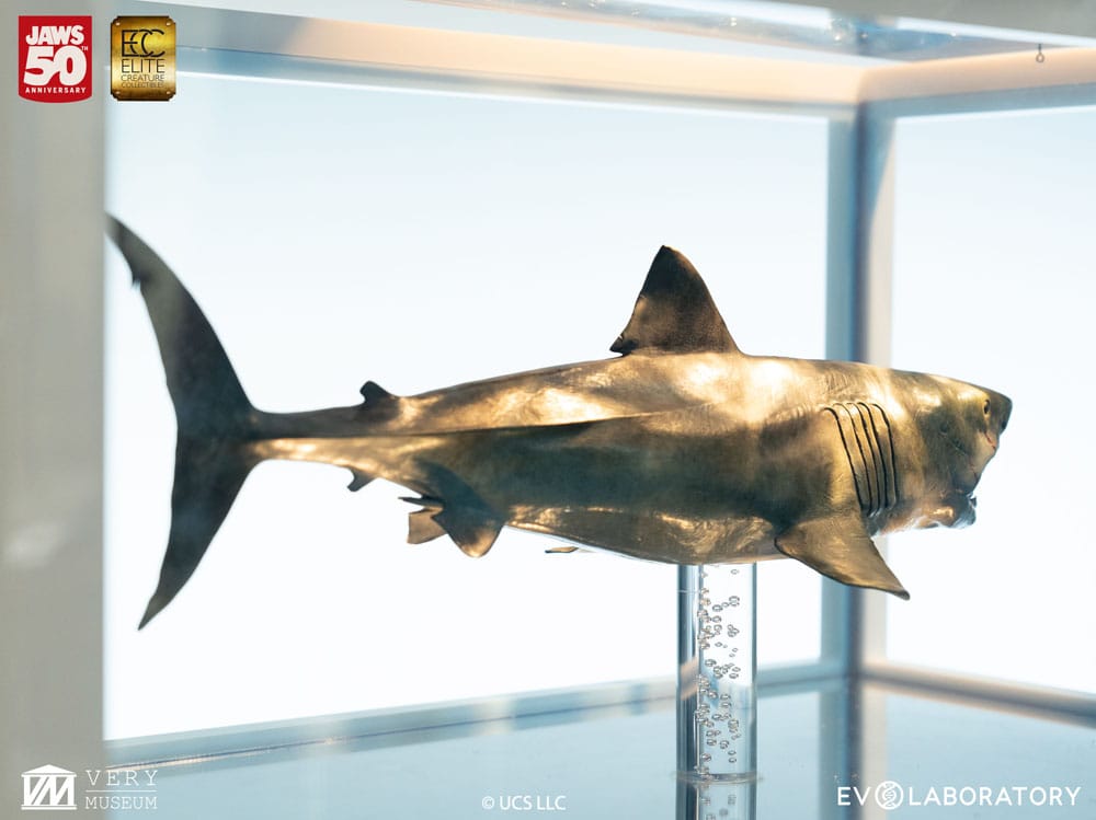 Der weiße Hai Maquette 1/18 Jaws Bronze 60 cm