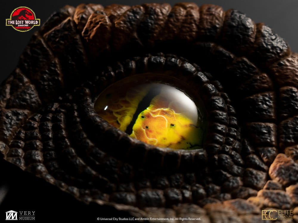 The Lost World: Jurassic Park Replik Male Velociraptor Eye Prop 23 cm