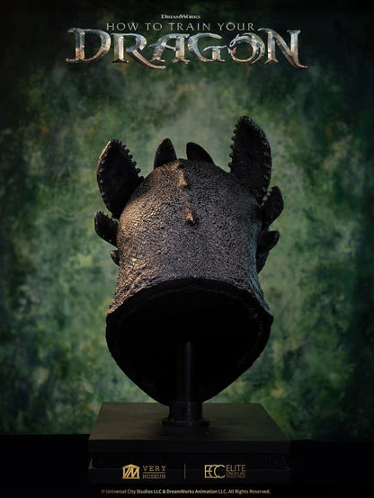 Drachenzähmen leicht gemacht Life Size Büste Toothless (Ohnezahn) 66 cm