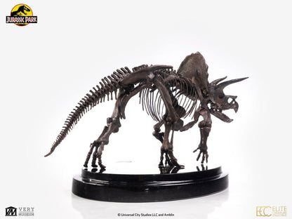 Jurassic Park Statue 1/24 Triceratops Fossil Skeleton Bronze 35 cm