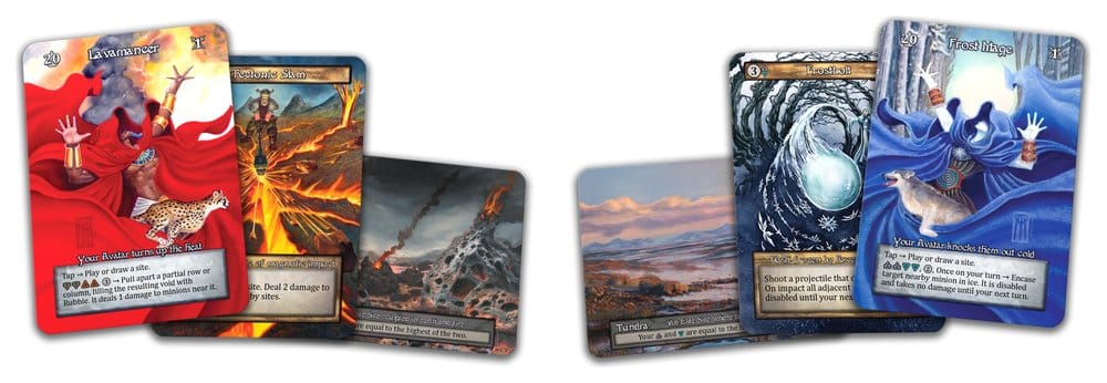 Sorcery: Contested Realm TCG Frost Mage vs Lavamancer 2-Player Preconstructed Decks englisch