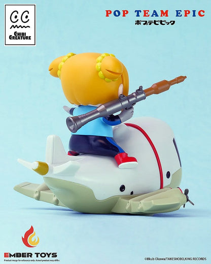 Pop Team Epic Chibi Creature Vinyl Figuren 2er-Pack POPUKO & PIPIMI: Skeleton Competition Ver.
