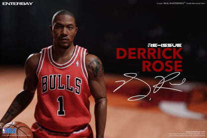 NBA Collection Real Masterpiece Actionfigur 1/6 Derrick Rose Limited Retro Edition 30 cm