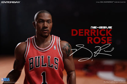NBA Collection Real Masterpiece Actionfigur 1/6 Derrick Rose Limited Retro Edition 30 cm