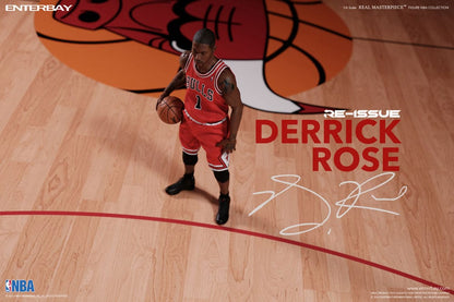NBA Collection Real Masterpiece Actionfigur 1/6 Derrick Rose Limited Retro Edition 30 cm