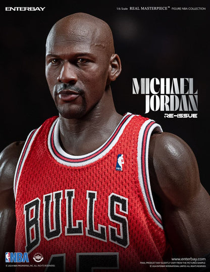 NBA Collection Real Masterpiece Actionfigur 1/6 Michael Jordan I'm Back Edition Limited 30 cm