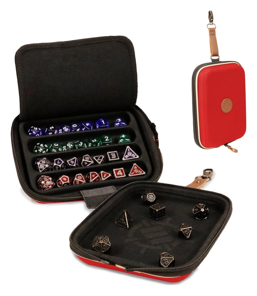 Enhance Brettspiel Würfeltasche Designer Edition Rot