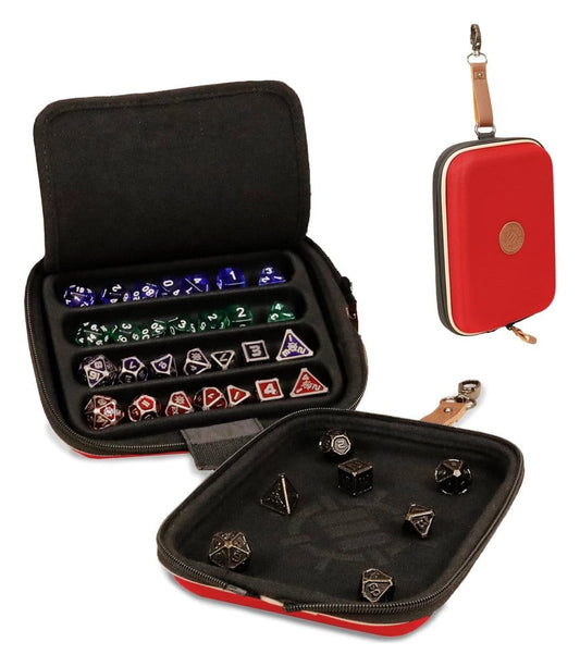 Enhance Brettspiel Würfeltasche Designer Edition Rot