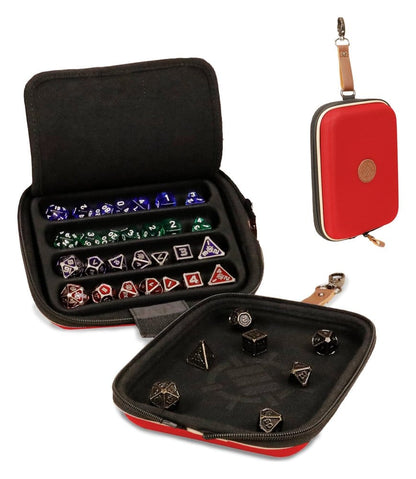 Enhance Brettspiel Würfeltasche Designer Edition Rot