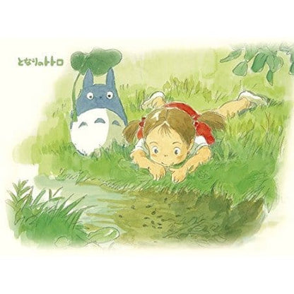Mein Nachbar Totoro Puzzle und Staffelei By the little stream (150 Teile)